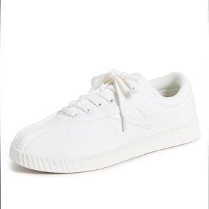 Tretorn Women’s 'Nylite Plus Canvas' Sneakers - White/White